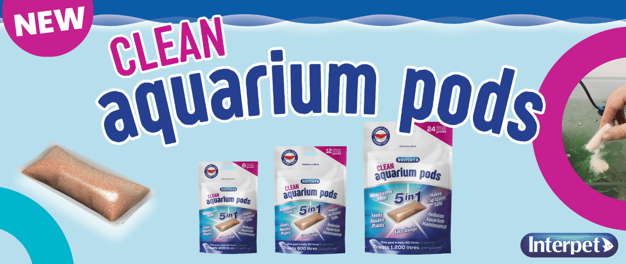 Clean Aquarium Pods New Range